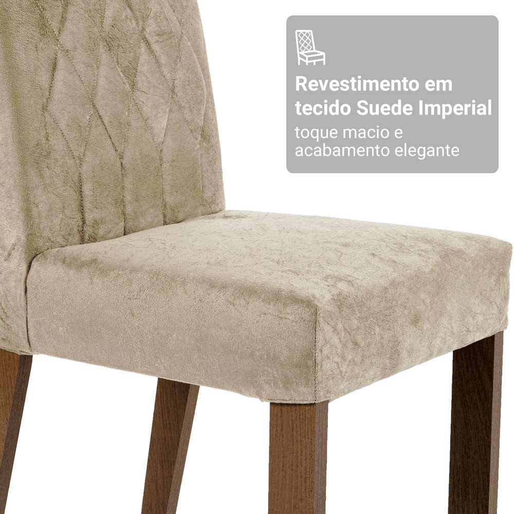 Kit 2 Cadeiras 4254 Madesa Rustic/Imperial - Image 7