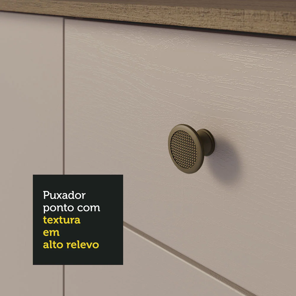 Kit Área de Serviço Lavanderia 235cm Rustic/Crema Gourmet Madesa - Image 6