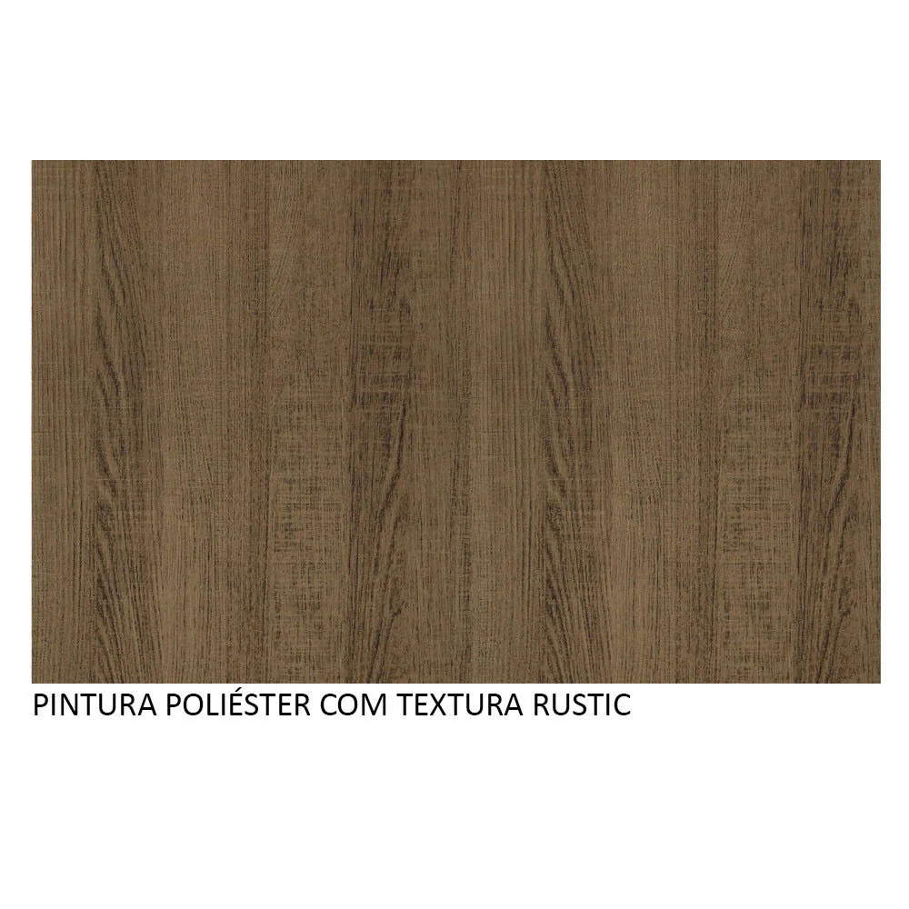 Mesa de Jantar Retangular com Tampo de Vidro Rustic 5231 Madesa - Image 6