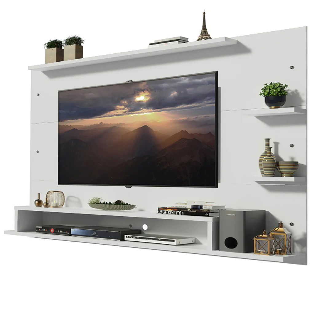 Painel para TV até 60 Polegadas Madesa Alfa Branco - Image 2