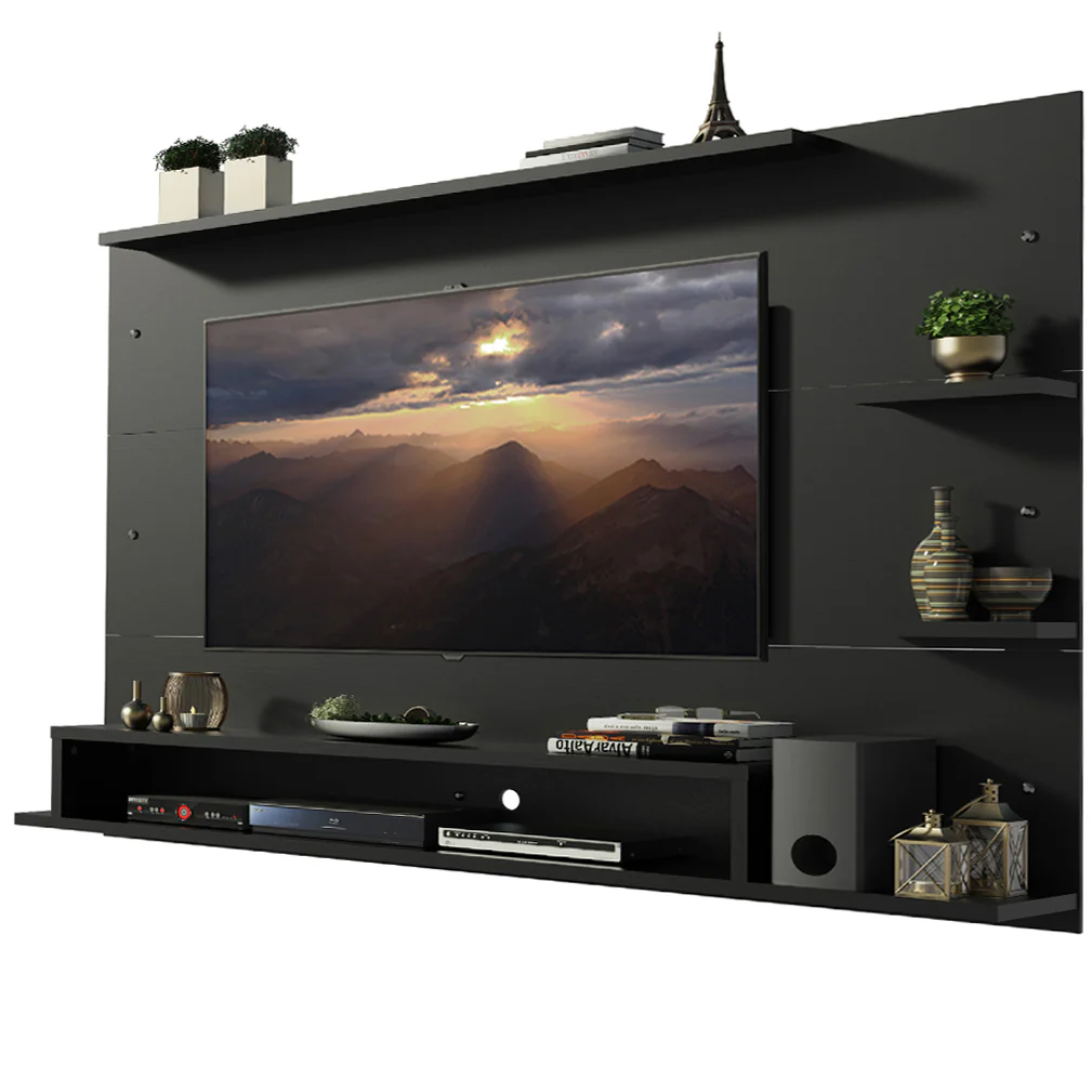 Painel para TV até 60 Polegadas Madesa Alfa Preto - Image 2