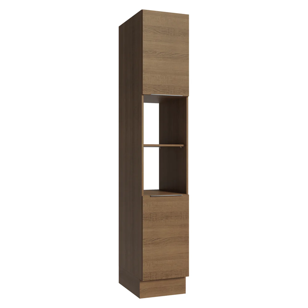 Paneleiro 40 x 60 cm 2 Portas e 2 Nichos Rustic Stella Madesa