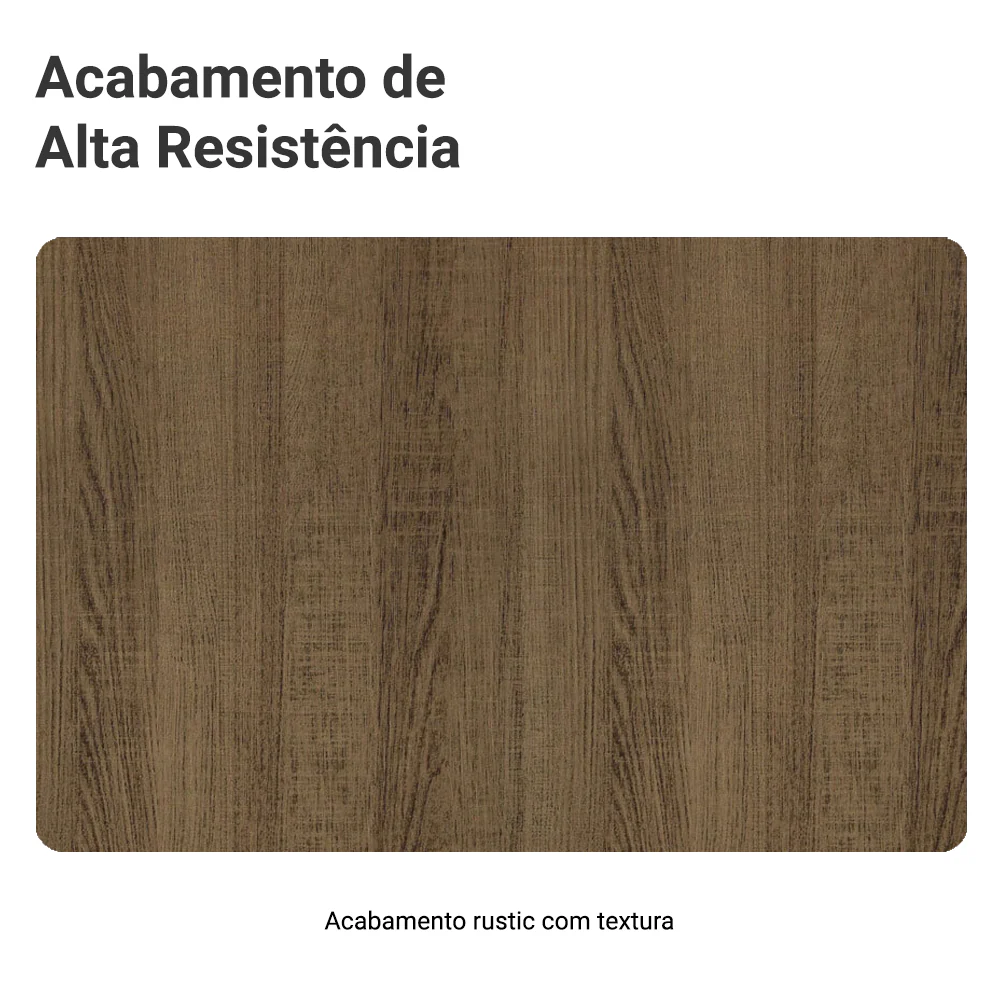 Paneleiro 40 cm 2 Portas e 2 Nichos Rustic Glamy Madesa - Image 10