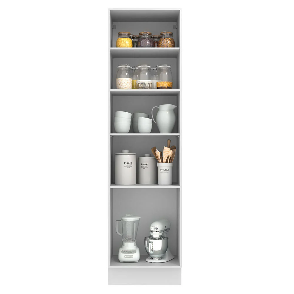 Paneleiro Madesa Agata 60 cm 3 Portas Branco - Image 3