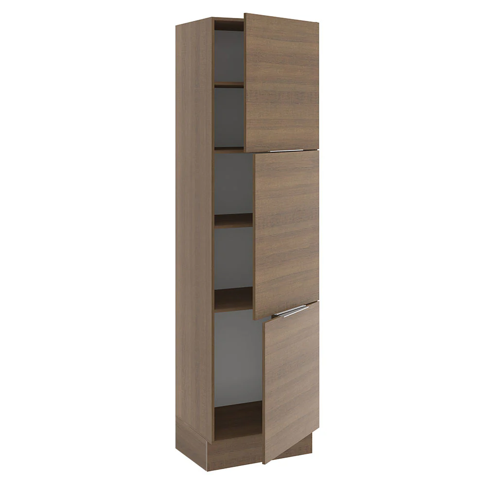 Paneleiro Madesa Stella 60 x 60 cm 3 Portas Rustic - Image 4