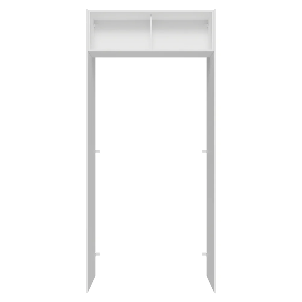 Porta-Geladeira 103 cm 1 Porta Basculante Branco/Cinza Lux Madesa - Image 11