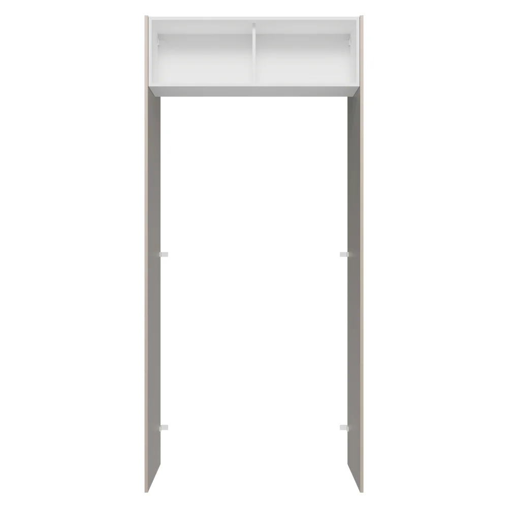 Porta-Geladeira 103 cm 1 Porta Basculante Crema/Branco/Crema Vik Madesa - Image 12