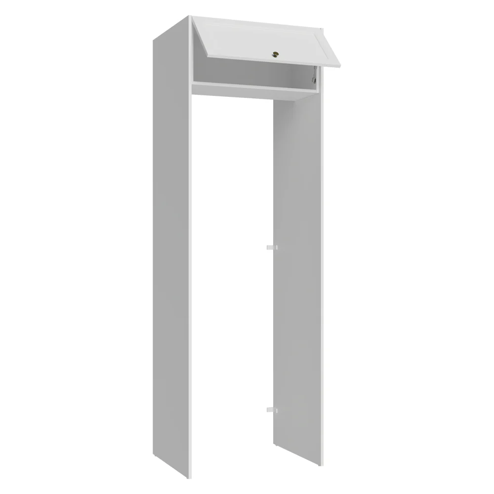Porta-Geladeira 73 cm 1 Porta Basculante Branco Vik Madesa - Image 5