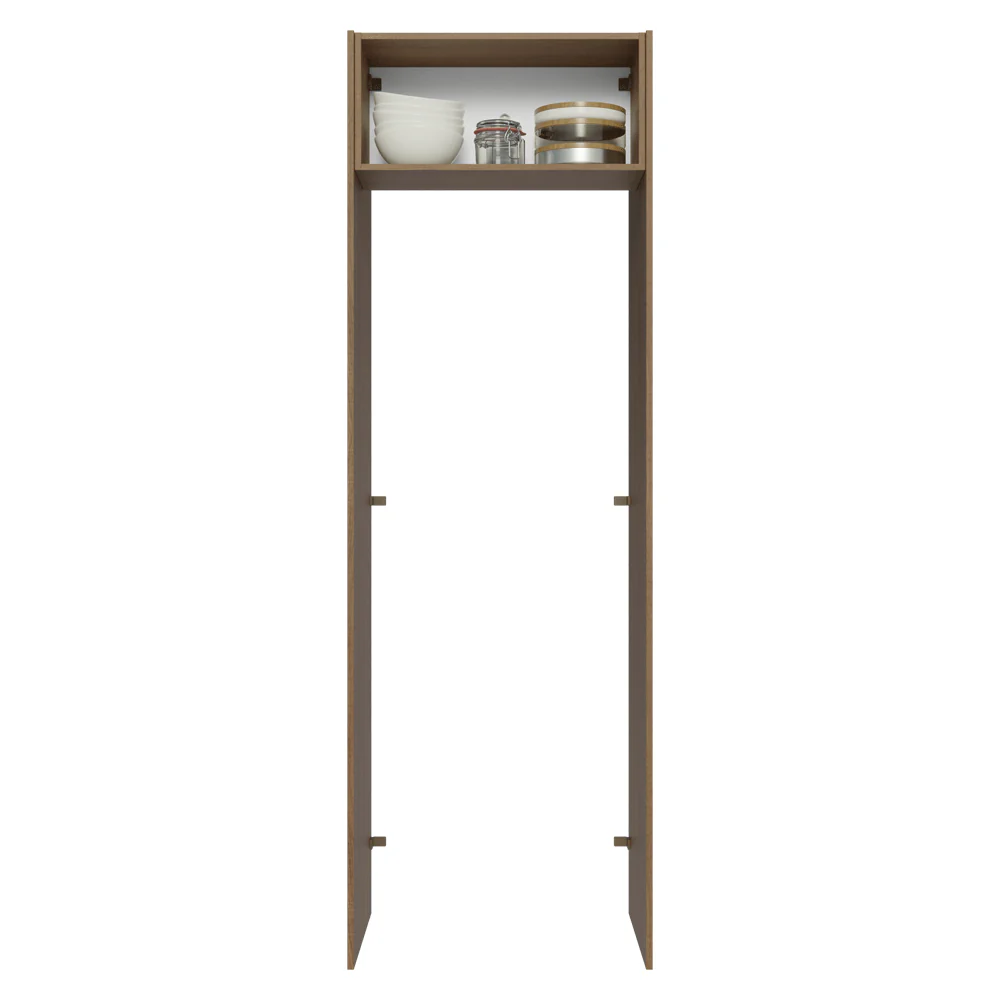 Porta-Geladeira 73 cm 1 Porta Basculante Rustic/Cinza Lux Madesa - Image 4