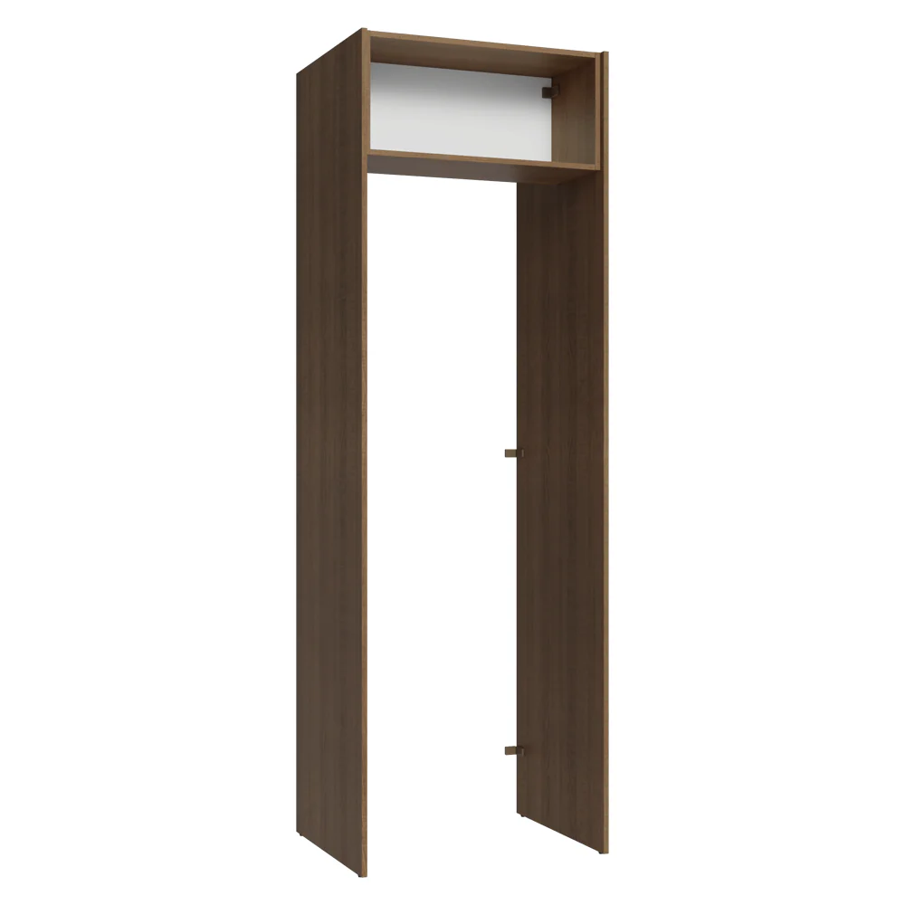 Porta-Geladeira 73 cm 1 Porta Basculante Rustic/Preto Glamy Madesa - Image 11