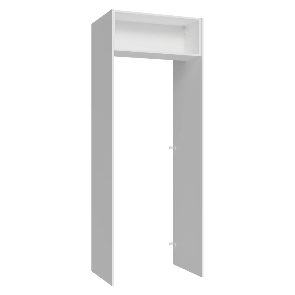Porta-Geladeira 83 cm 1 Porta Basculante Branco/Verde Vik Madesa - Image 12