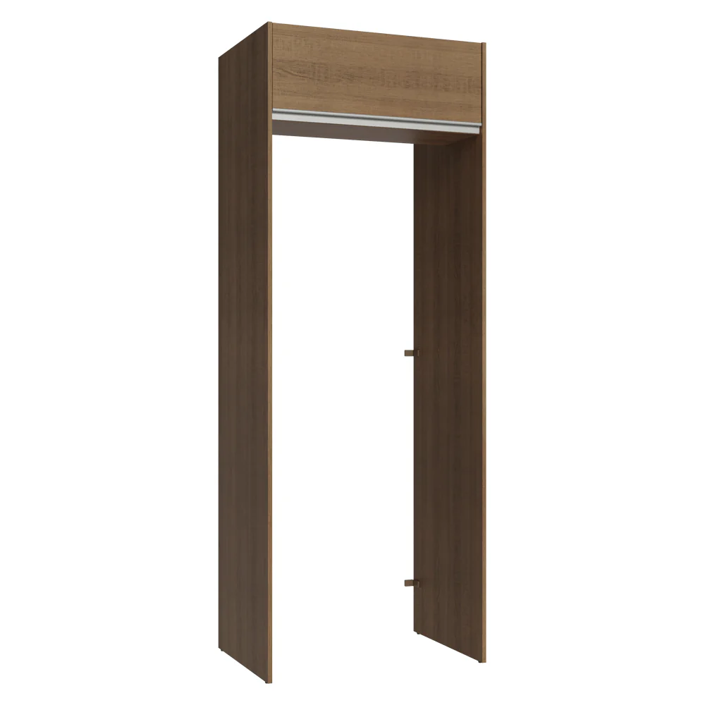 Porta-Geladeira 83 cm 1 Porta Basculante Rustic Glamy Madesa