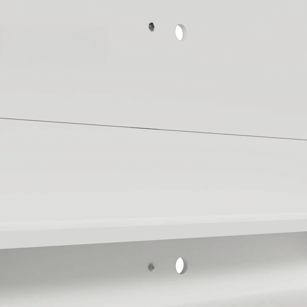 Rack com Painel para TV até 60 Polegadas 180 cm com Pés Branco/Rustic Cancun Madesa - Image 10