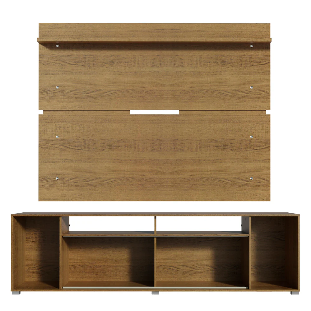 Rack Madesa Cancun e Painel para TV até 65 Polegadas Rustic - Image 9