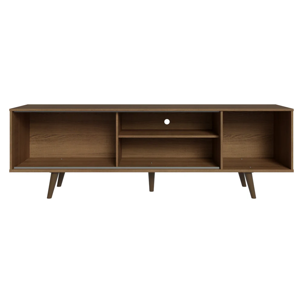 Rack Madesa Dubai para TV até 65 Polegadas com Pés Rustic/Branco 6E5Z - Image 10