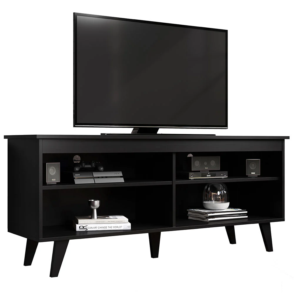 Rack para TV até 55 Polegadas Preto Madesa - Image 2