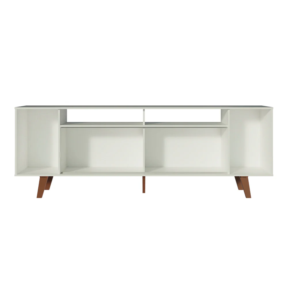 Rack para TV até 65 Polegadas Madesa Cancun com Pés Branco/Rustic 9B5Z - Image 9