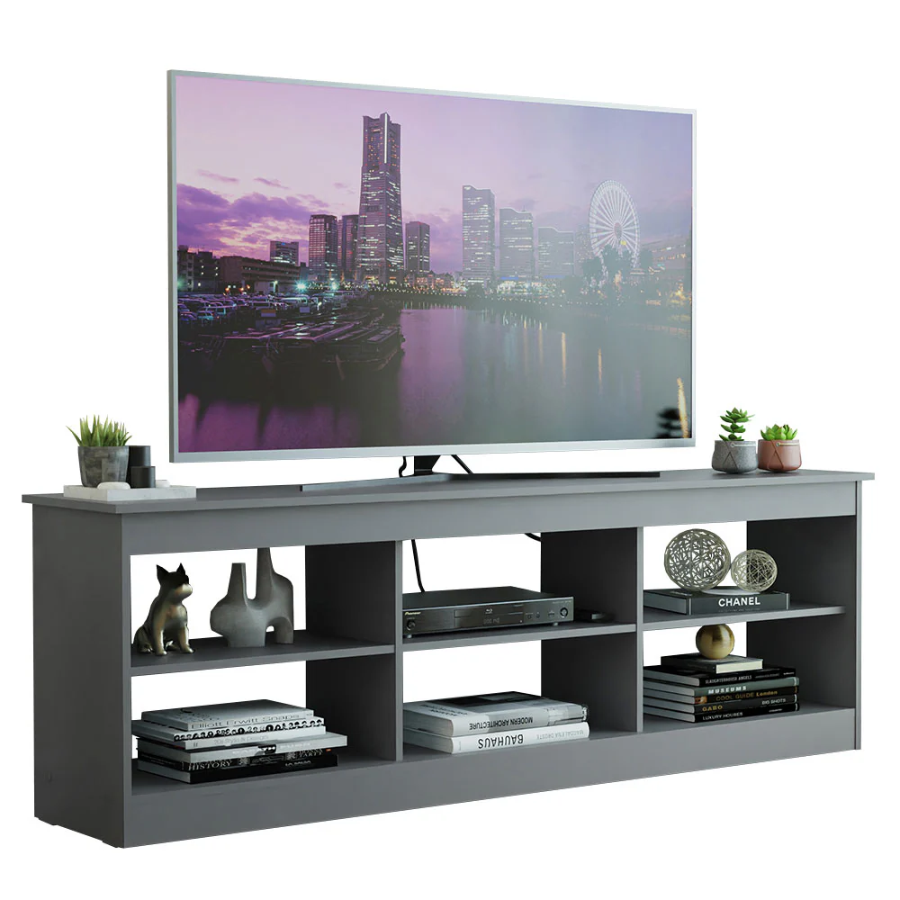 Rack para TV até 80 Polegadas Cinza Madesa - Image 2