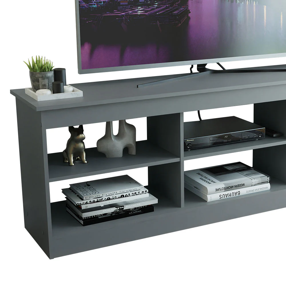 Rack para TV até 80 Polegadas Cinza Madesa - Image 9