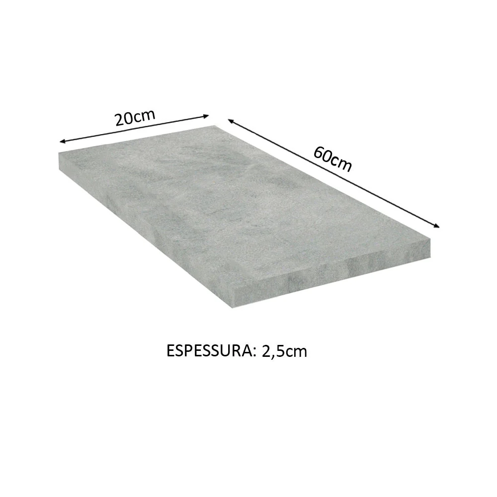 Tampo para Balcão de 20 x 60 cm para Cozinhas Madesa Glamy, Lux e Stella Mood - Image 2