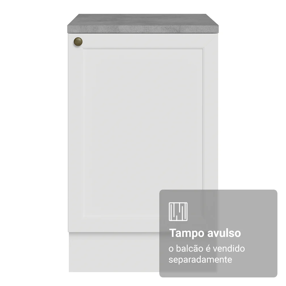 Tampo para Balcão 50 x 60 cm para Cozinhas Agata, Glamy, Lux, Stella e Vik Mood Madesa - Image 4