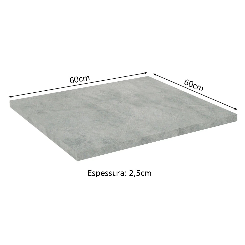 Tampo para Balcão de 60 x 60 cm para Cozinhas Madesa Glamy, Lux e Stella Mood - Image 2