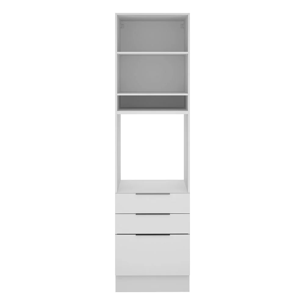 Torre Quente Madesa Stella 60 x 60 cm 1 Porta 3 Gavetas Branco - Image 11