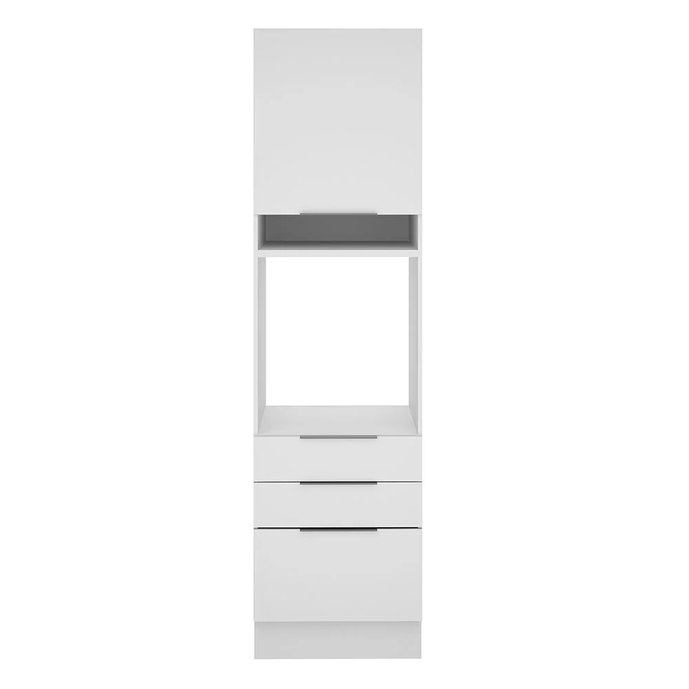 Torre Quente Madesa Stella 60 cm 1 Porta 3 Gavetas Branco - Image 10